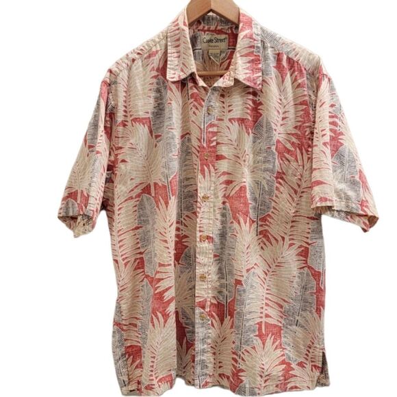 Cooke Street Shirt Mens XL Hawaiian Aloha Shirt Button Up - Picture 1 of 4